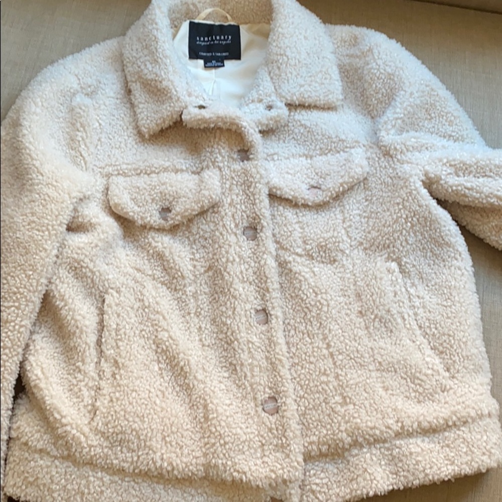 Sanctuary sherpa jacket